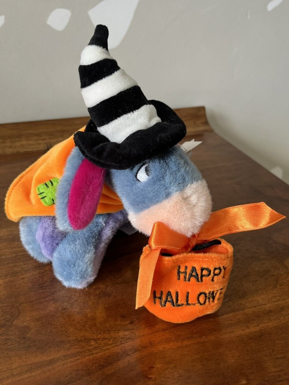 Eeyore Witch Costume Halloween Plush Disney Store Winnie The Pooh Stuffed Animal